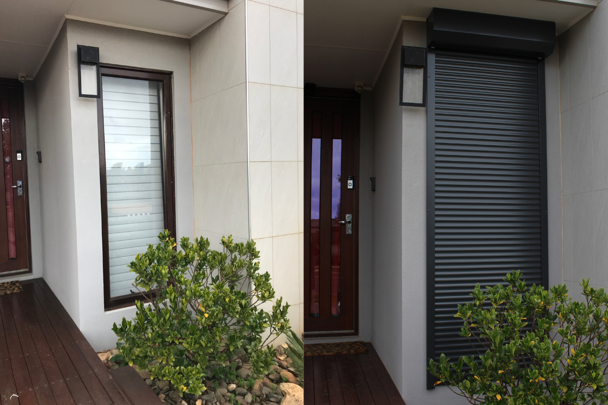 Windows of all shapes, sizes and positions of your house can be protected with security shutters