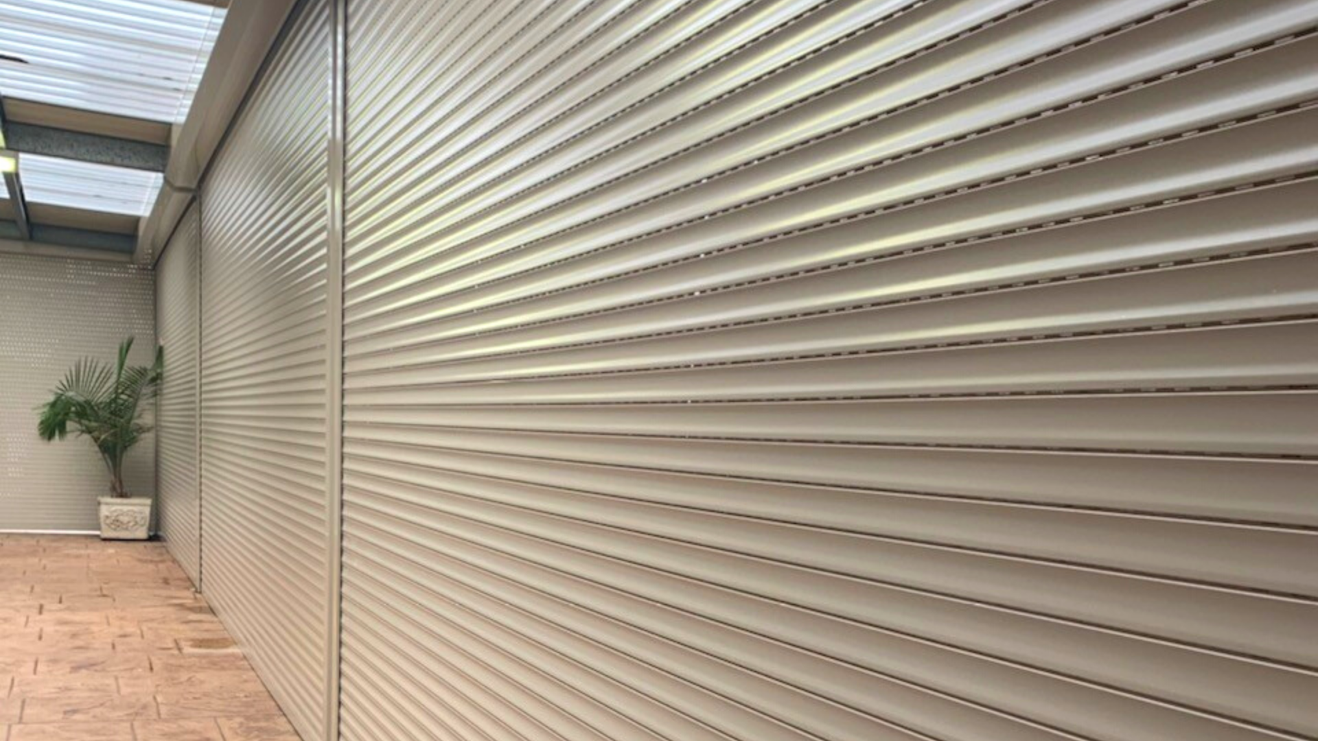 Aluminium has become the preferred material for durable roller shutters